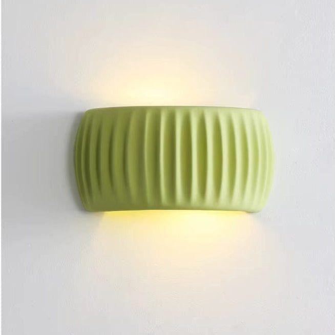 Modern Resin Vägglampa - Väggmonterad - Ambient Belysning - Fransk Beige - Idealiskt För Sovrum - Vardagsrum - Korridor - Trappa Carvallo