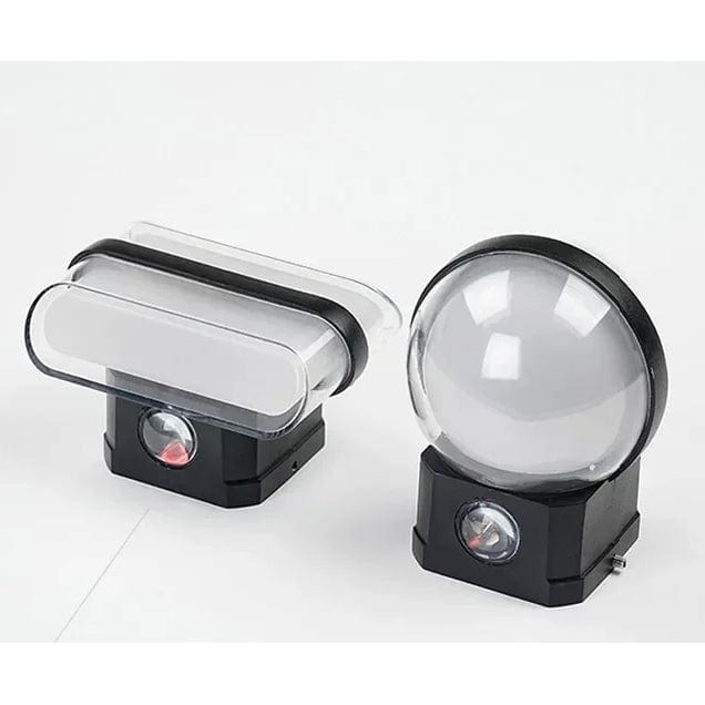 Modern Vattentät Utomhusvägglampa - IP65 Klassad Cirkulär Design för Balkong, Korridor och Innegård Belysning Carvallo