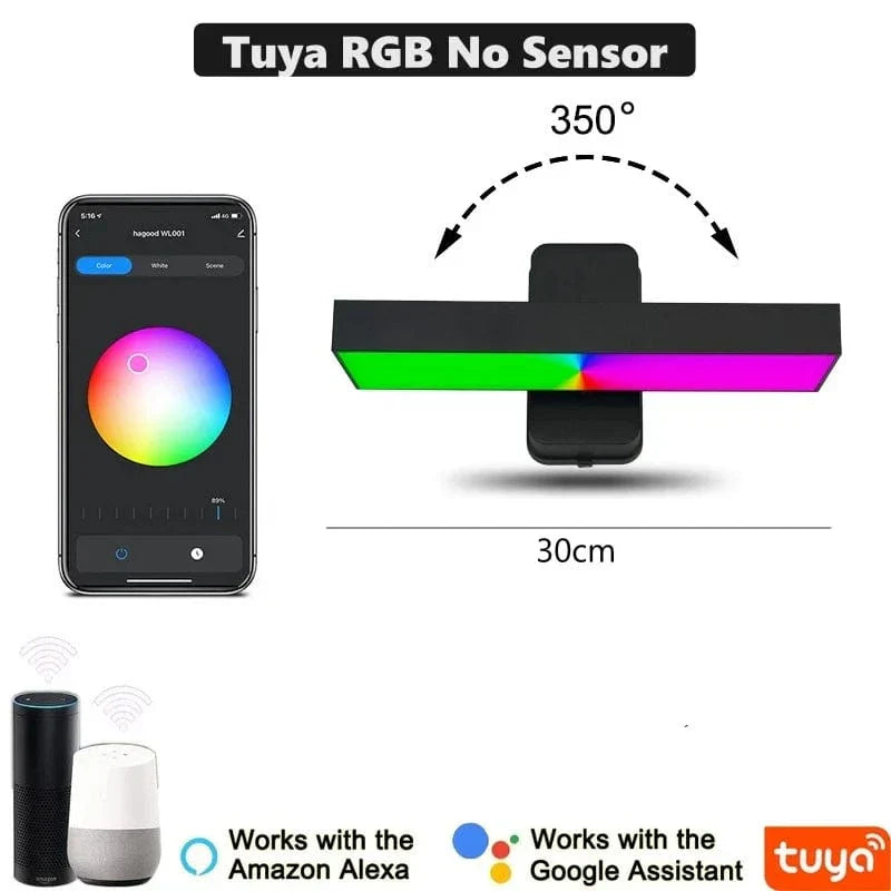 PIR Rörelsesensor Utomhus Vägglampa - Rotterbar Design - IP65 Vattentålig - Varm Vit - Justerbar Längd - Aluminium Och Glas Carvallo