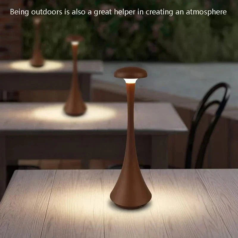 Bärbar midjeuppladdningsbar skrivbordslampa Carvallo