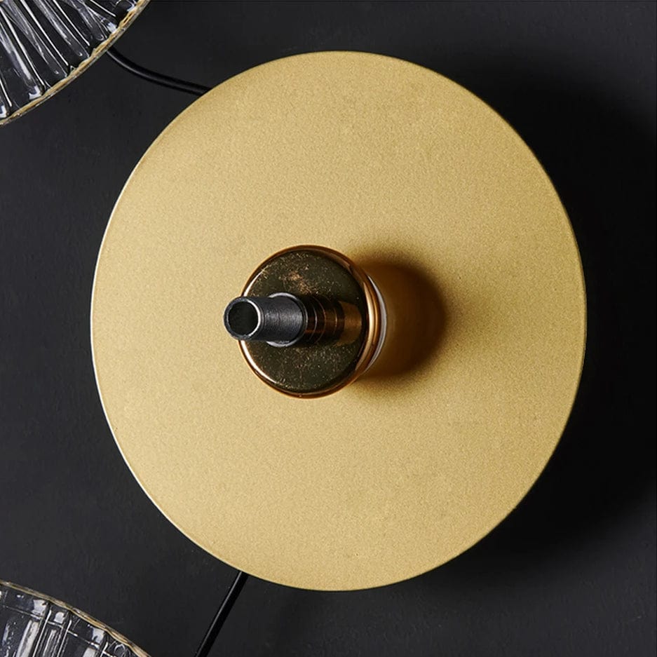 Postmodern glas vägglampa belysning för vardagsrum och gång – elegant vägglampafäste Carvallo