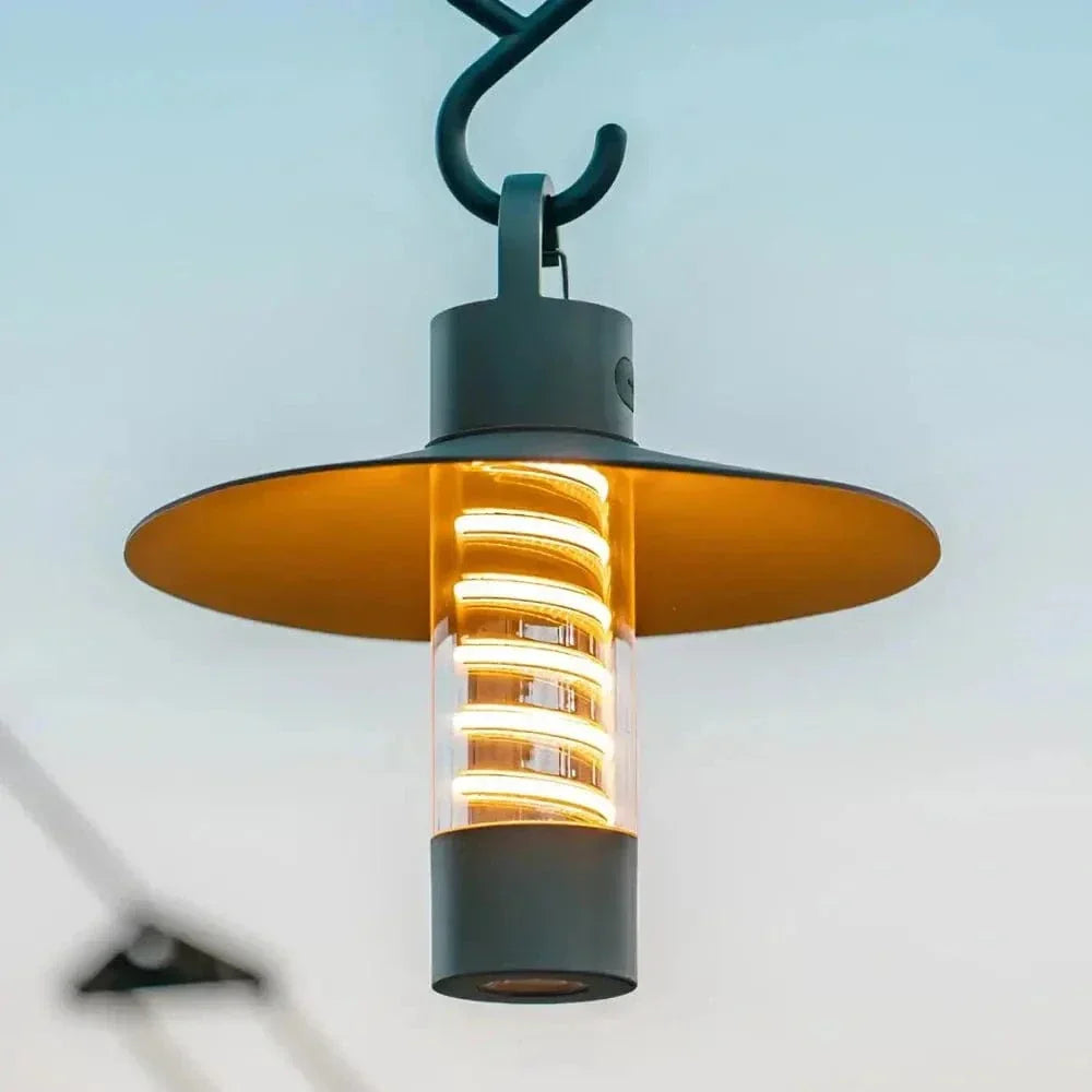 Justerbart stativ uppladdningsbar campinglampa Carvallo