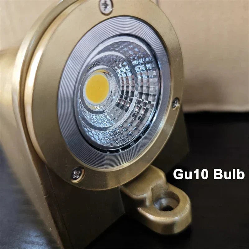 Retro Aluminium Vägglampa – LED Vägglampa i Silver eller Guld för Konstutställningar och Dekorativa Utrymmen Carvallo