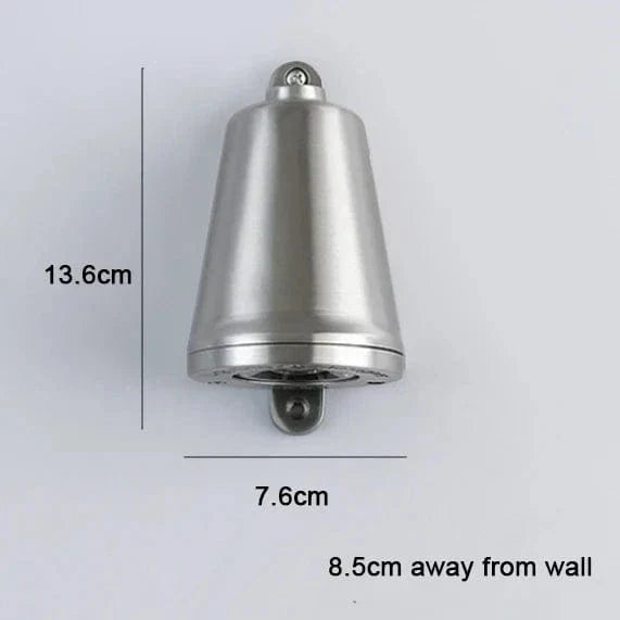 Retro Aluminium Vägglampa – LED Vägglampa i Silver eller Guld för Konstutställningar och Dekorativa Utrymmen Carvallo