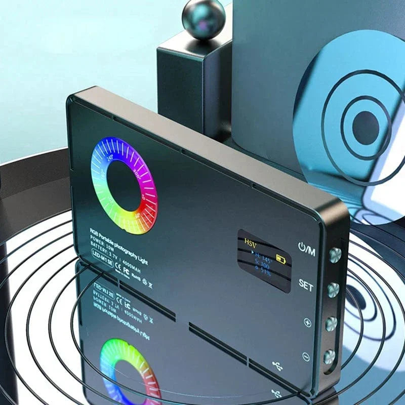 RGB LED Video Fyll Ljus Carvallo