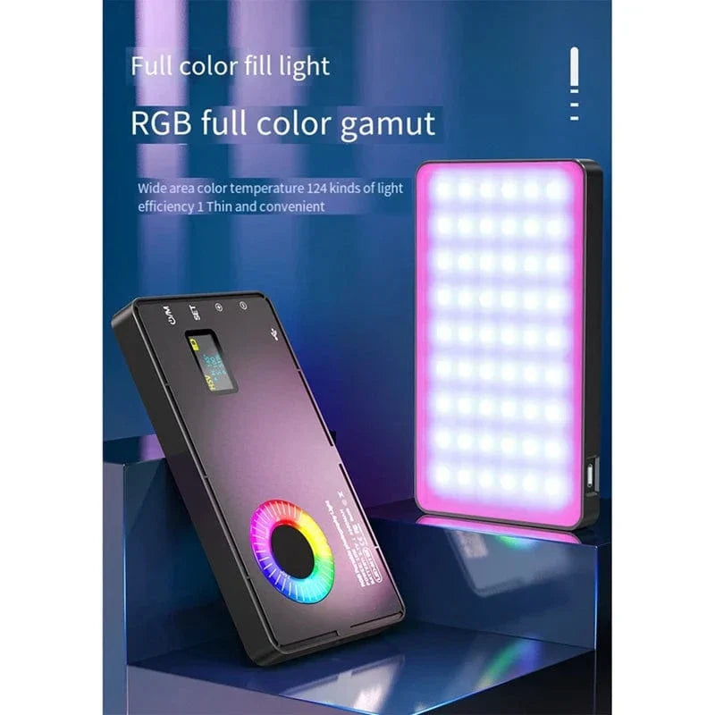 RGB LED Video Fyll Ljus Carvallo