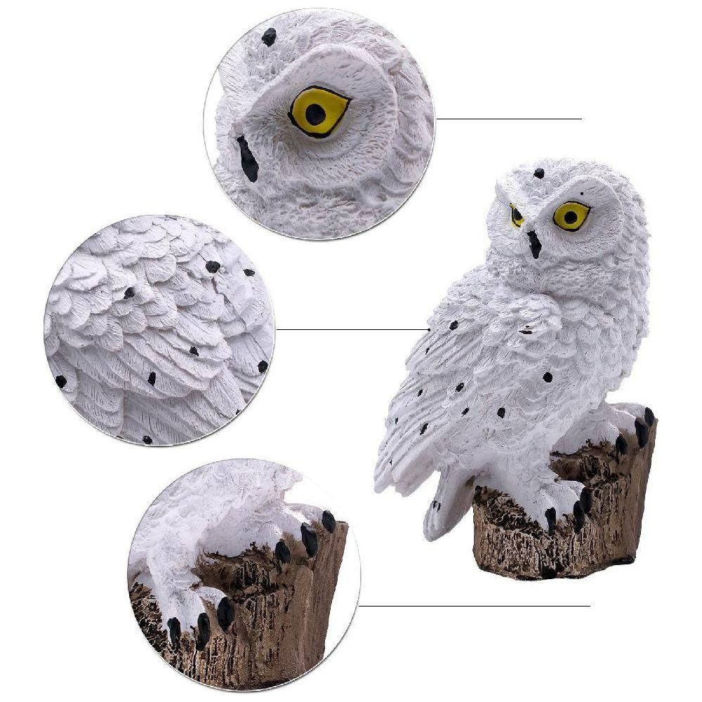 OwlGlow Lampa - Solcellsdriven Uggla LED Lampa Trädgårdsdekoration Ljus Carvallo