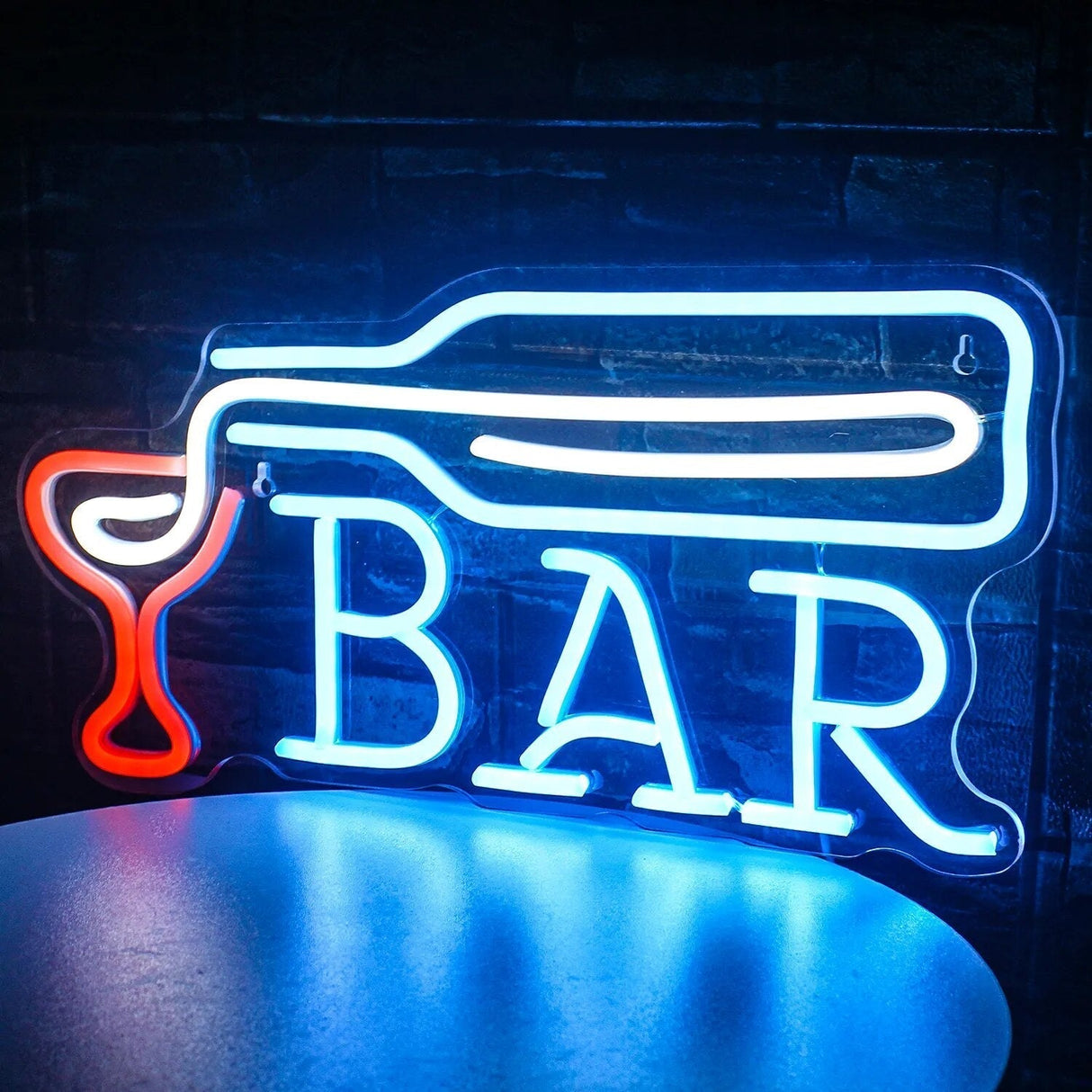 Cocktails & Beer LED Neon Skylt – Livlig USB-drivet Bar & Fest Dekoration Carvallo