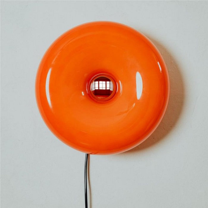 Stilren Bauhaus Donut Vägglampa & Bordslampa Combo Carvallo