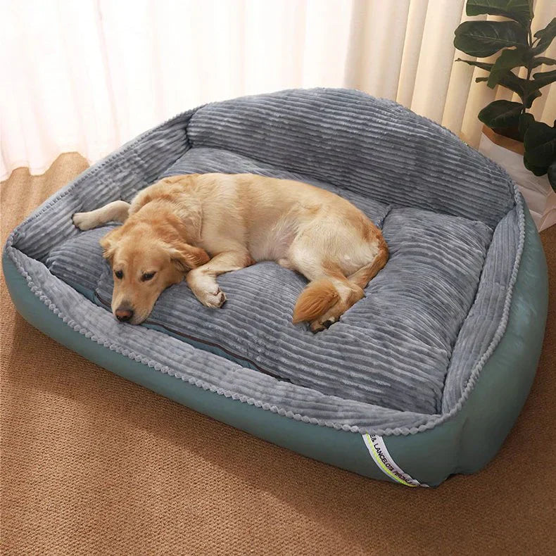 Pawelux All-Season Hypoallergenic Thick Dog Bed - Mjuk, Varm & Maskintvättbar Carvallo