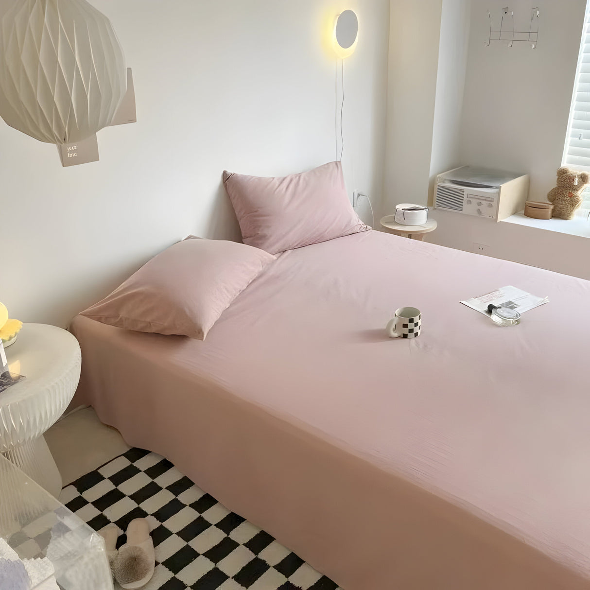 IvoryHaven Bedding - Tvättad bomullsänglakan Carvallo