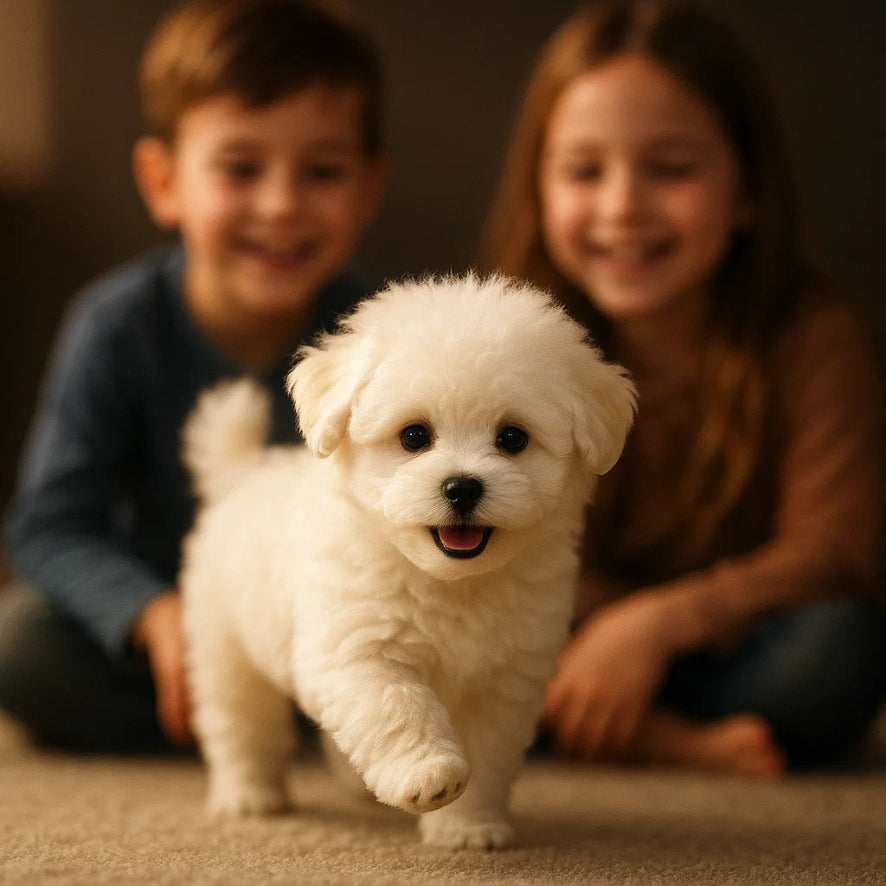 Realistisk Interaktiv Plyschvalp Leksak Carvallo