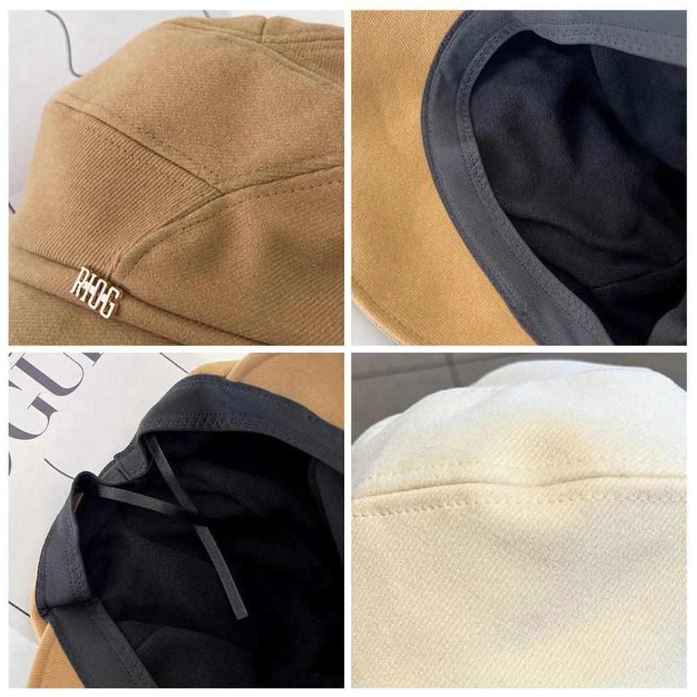 Plyschig vintermössa för kvinnor-Accessories-Hemnix-Hemnix