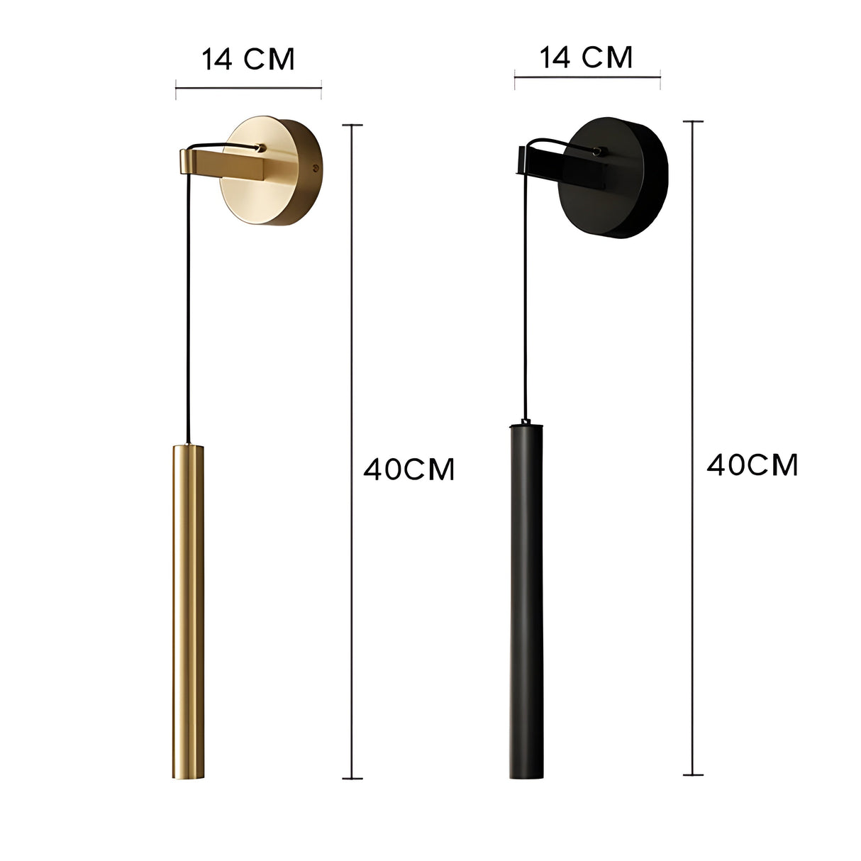 GlideAura Light - Nordisk Minimalistisk Væglampe Carvallo