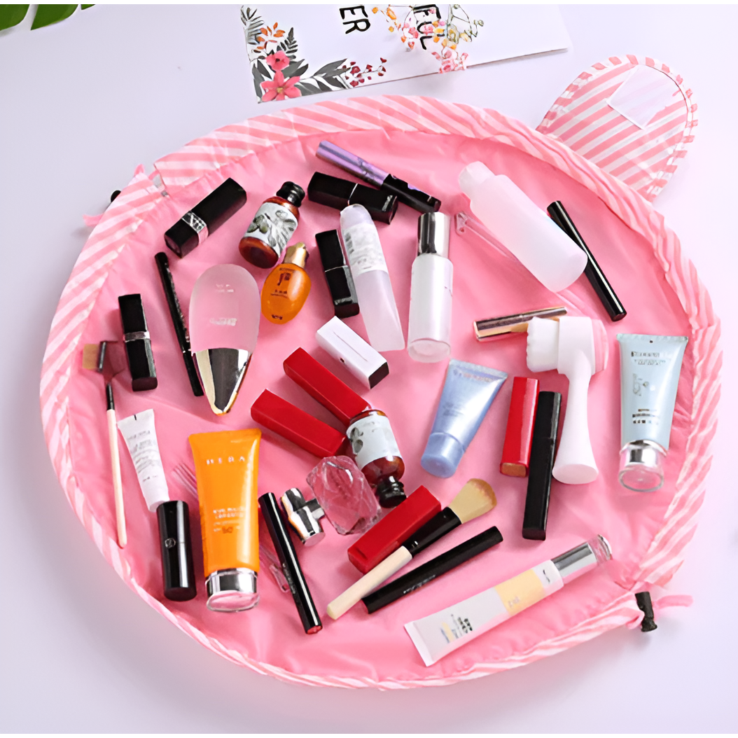 Glam Pouch - Bärbar snörning makeup-organizer Carvallo