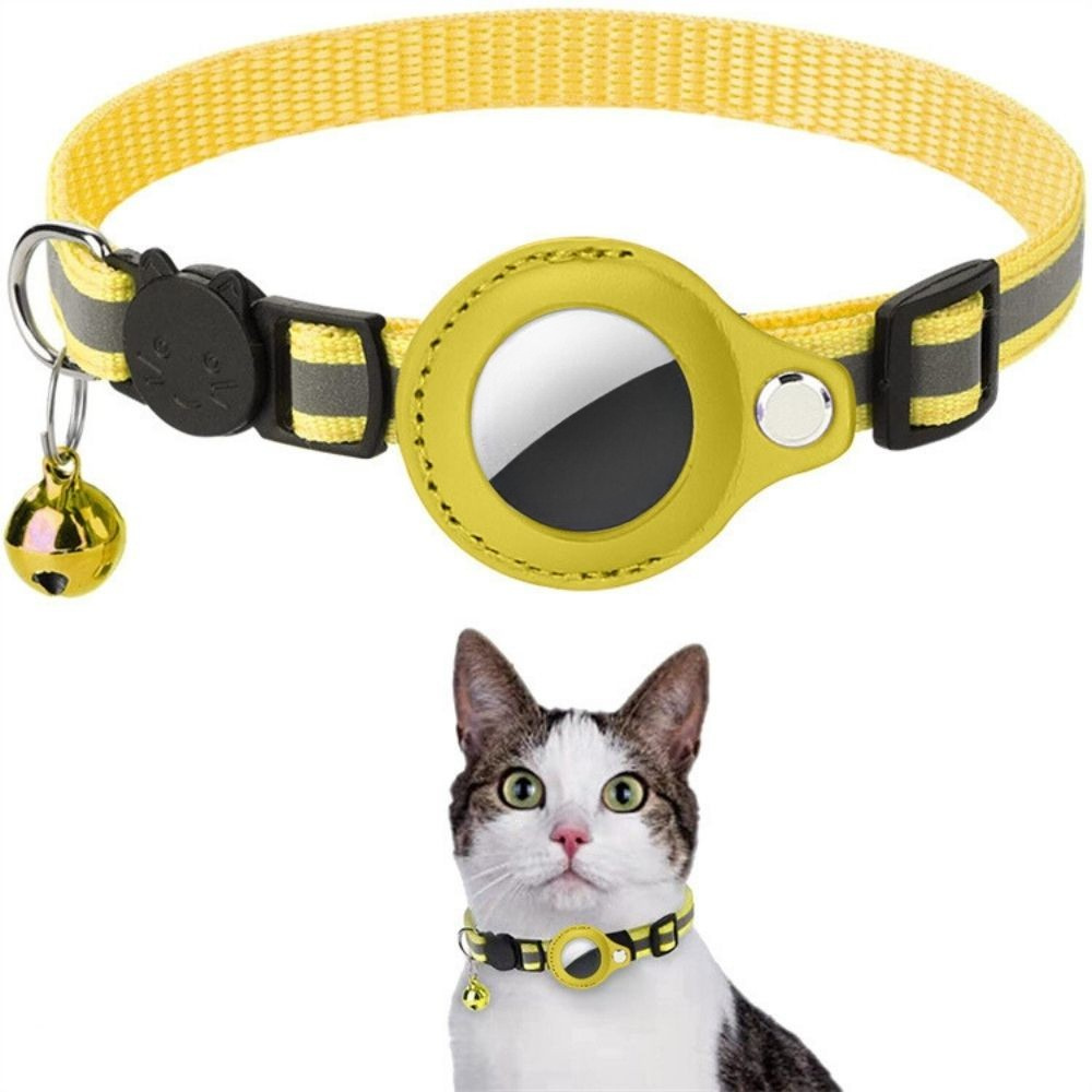 Katt Halsband Nylon Reflekterande GPS Tracker Rem Carvallo