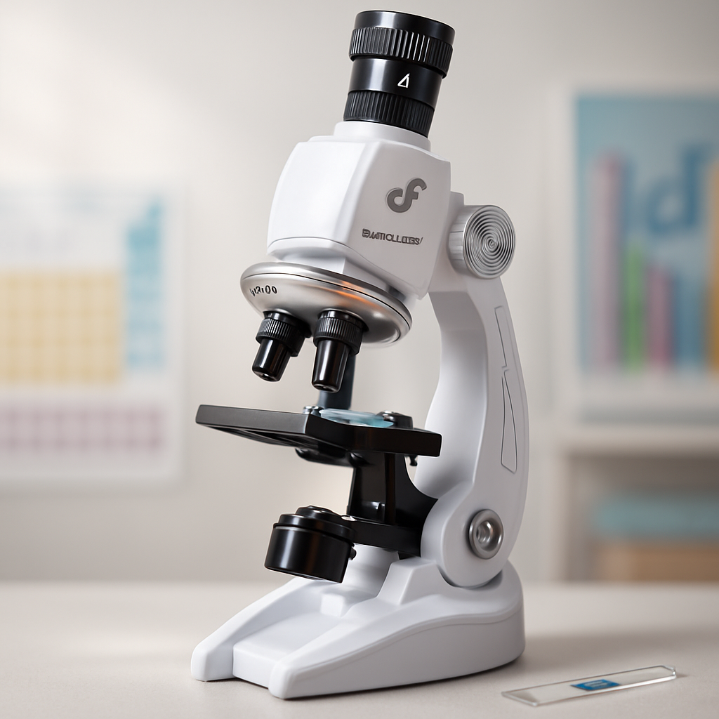 Mikroskop Kit Barn Plast Utbildningsleksak Carvallo