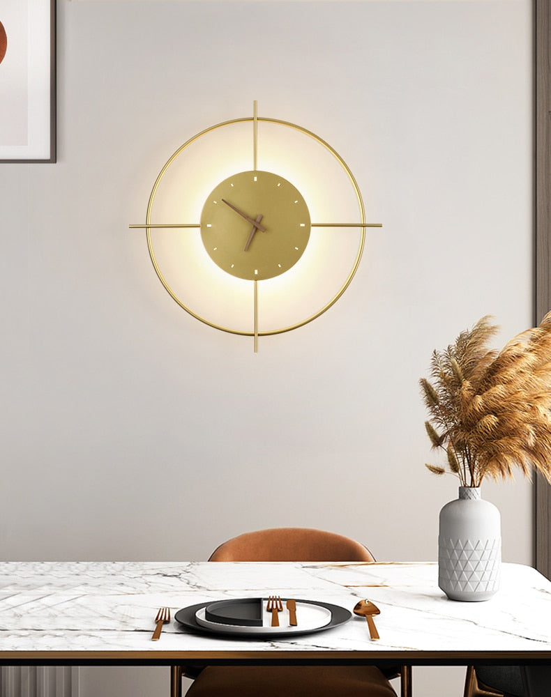 Lumipro - Vaggklocka med LED-belysning Carvallo