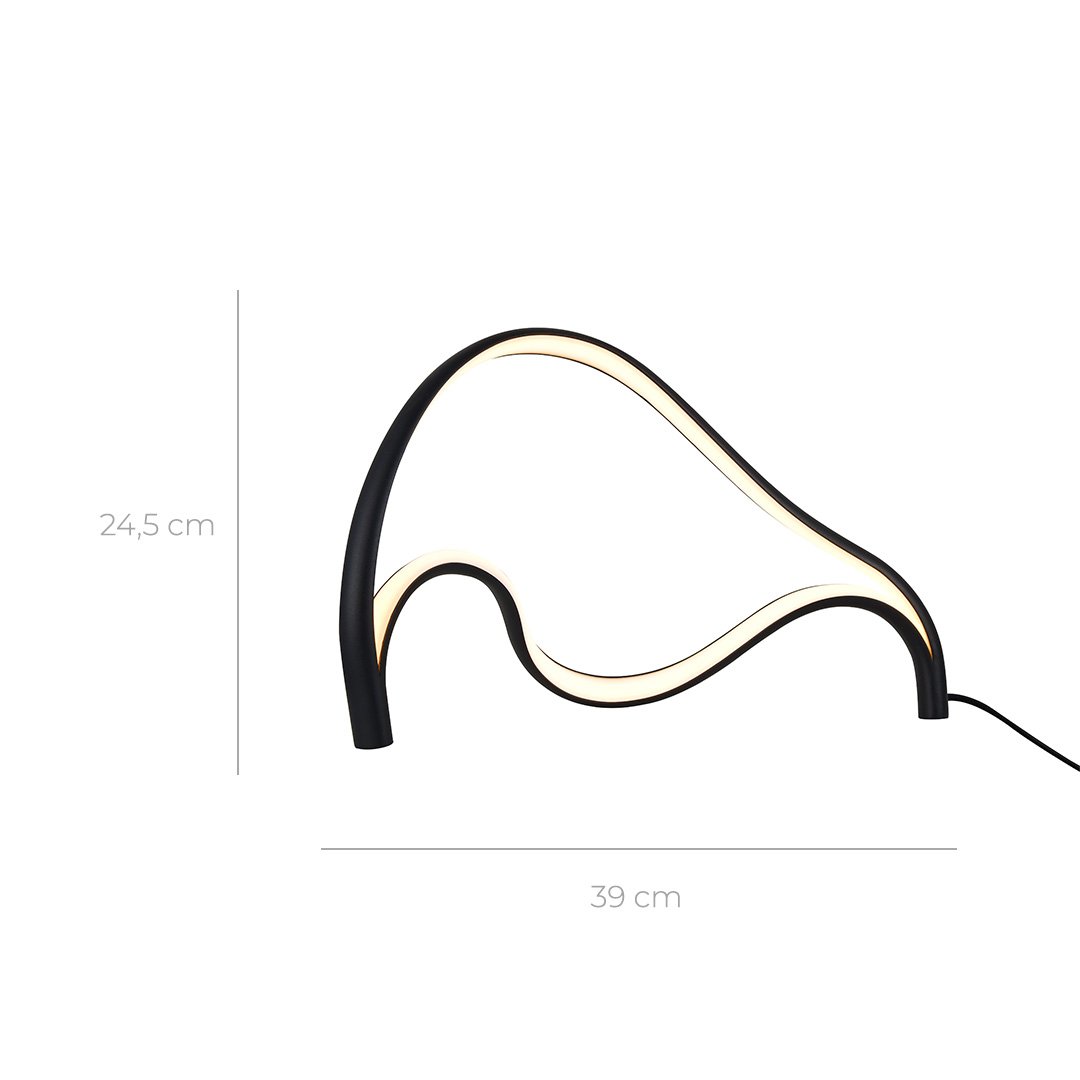 Carvallo – Minimalistisk LED Bordslampa med Stilren Design Carvallo