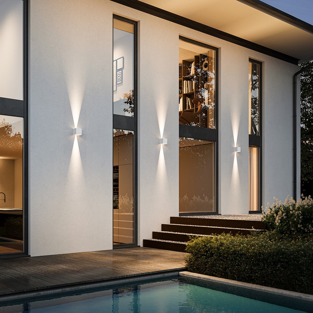 Carvallo – LED Vägglampa med Justerbara Ljusventiler Carvallo