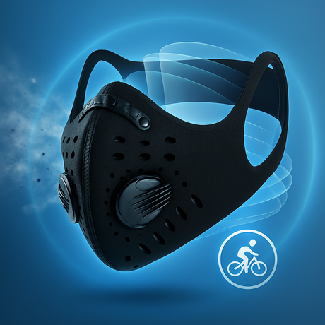 Ansiktsmask Ventilerad Neopren Anti Förorening Carvallo