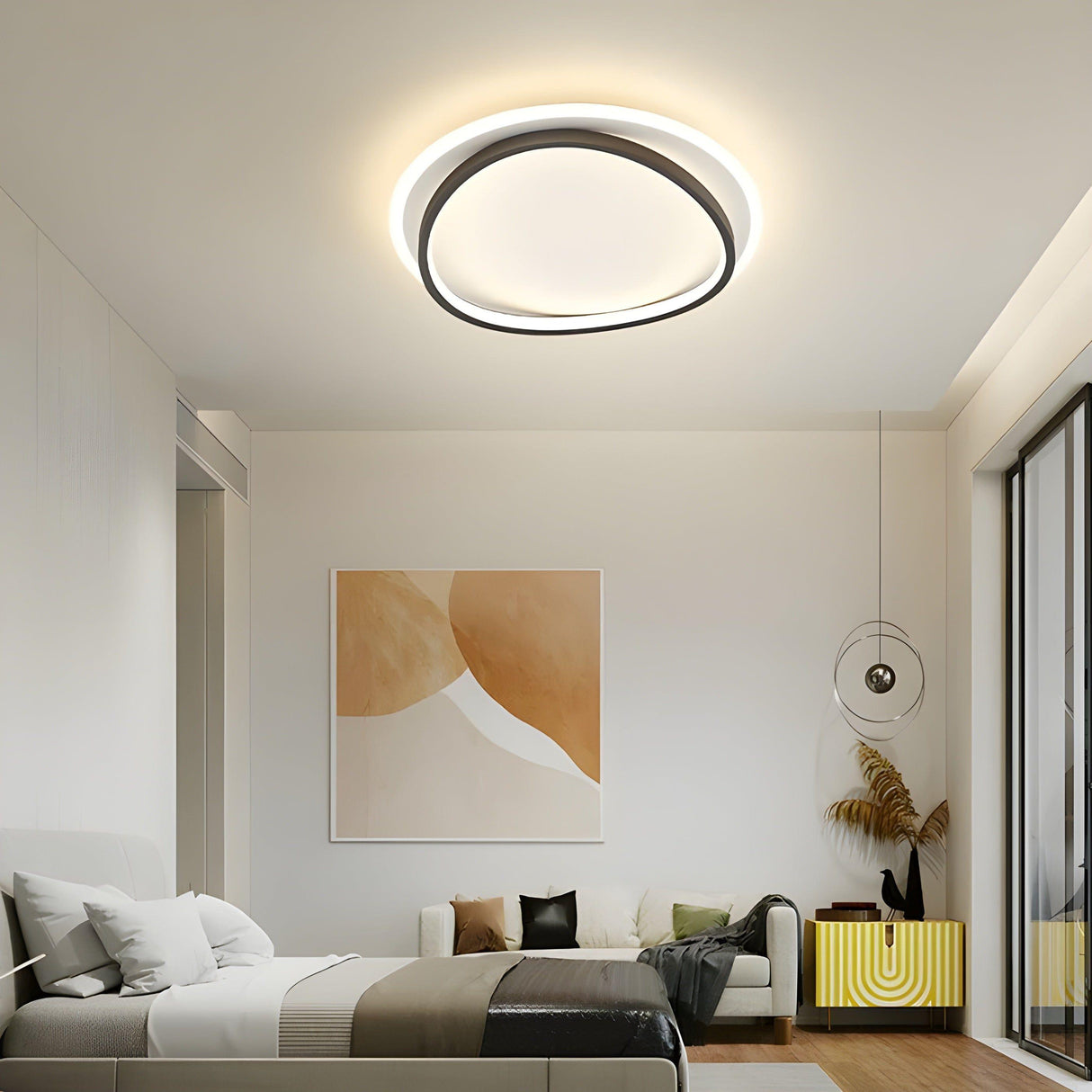 GlossAura Light - Modern LED-taklampa Carvallo
