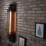 Vägg LED Lampa Vintage Industriell Järn Sconce Carvallo