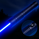 Laser Ficklampa Blå Stråle Taktisk Utomhus Ficklampa Carvallo
