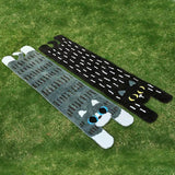 PurrPath - Lång matta och entrématta med katt-tema med söta ansiktsdesigner Carvallo