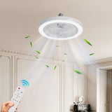 LED Smart Fan Lamp – Dimbar och Tyst Carvallo