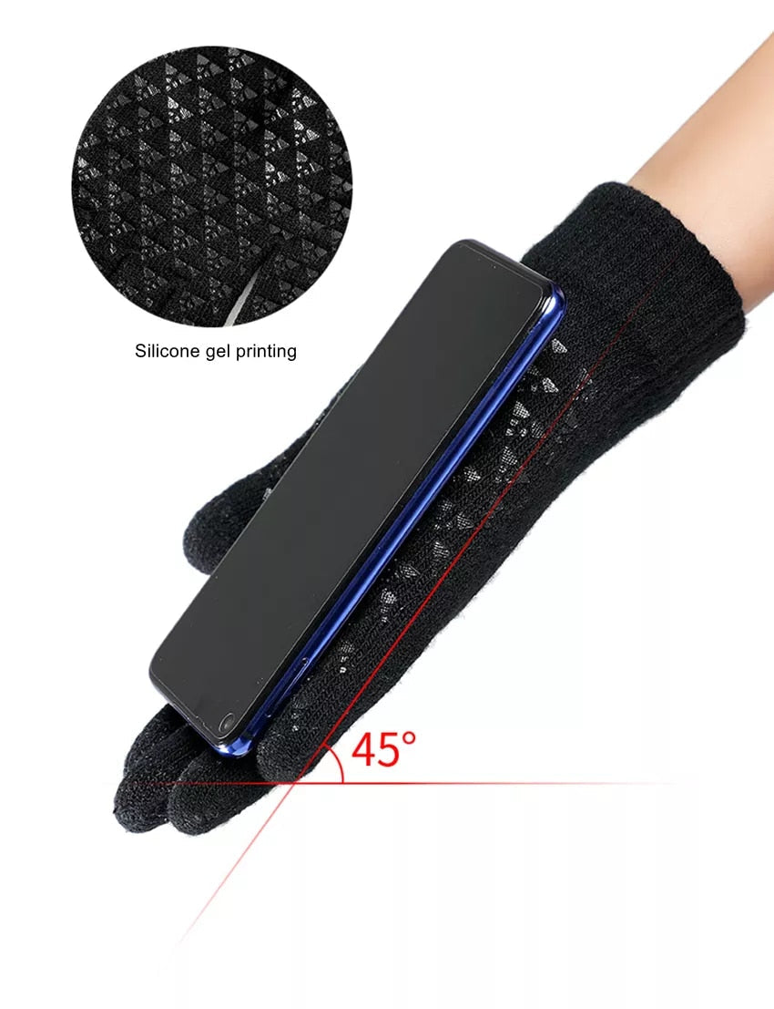 UrbanEdge® Stickad Keps + Touch-Handskar-Hemnix-Hemnix