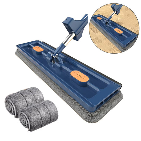 Hands-Free Mikrofiber Platt Mopp Carvallo