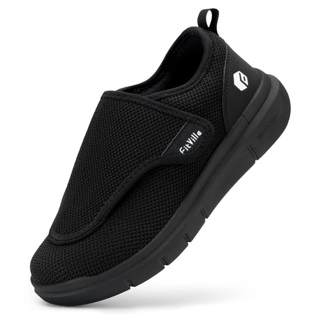Velcrow® Ergonomiska och diabetesvänliga skor-Hemnix-Svart-35-Fri frakt ingår-Hemnix