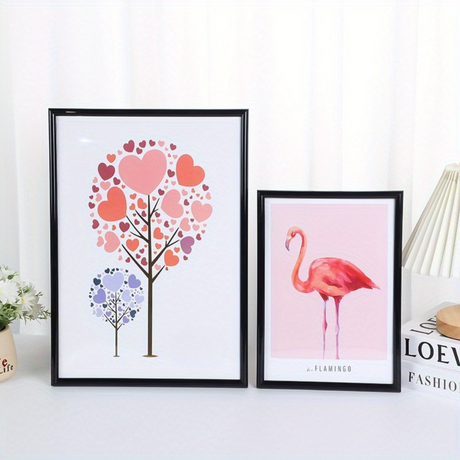 A3 Ramuppsättning Modern Plastväggsdisplay Carvallo