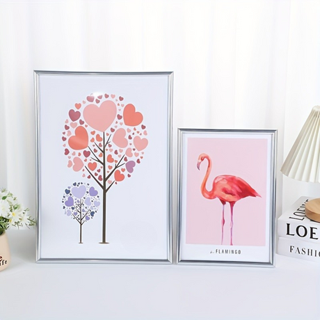 A3 Ramuppsättning Modern Plastväggsdisplay Carvallo