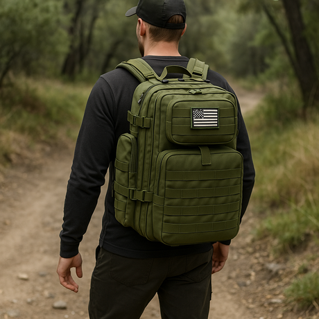 Taktisk Ryggsäck 50L Militär Utomhus Ryggsäck Carvallo