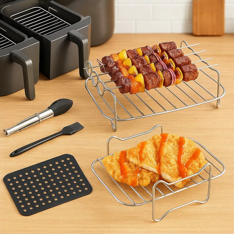 Air Fryer Tillbehörsset med BBQ Spett Carvallo