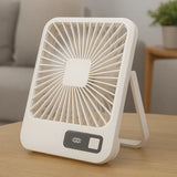 Portabel USB-uppladdningsbar bordsvifte Carvallo