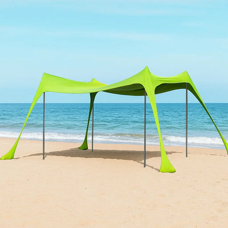 Strand Solskydd Tält med Stänger Carvallo