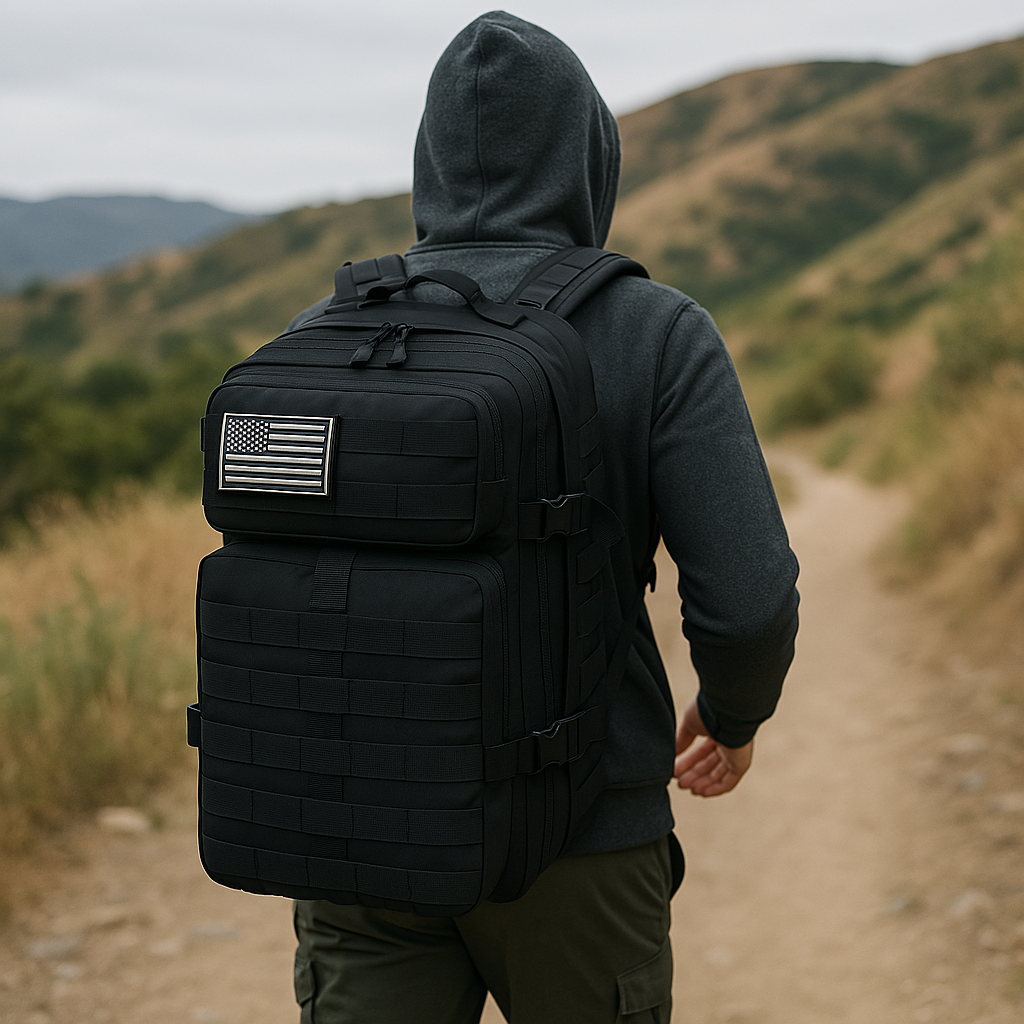 Taktisk Ryggsäck 50L Militär Utomhus Ryggsäck Carvallo