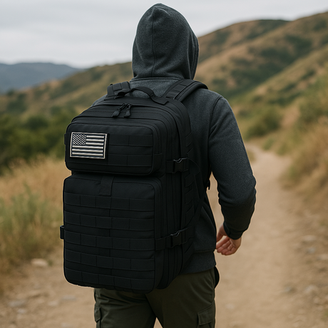 Taktisk Ryggsäck 50L Militär Utomhus Ryggsäck Carvallo