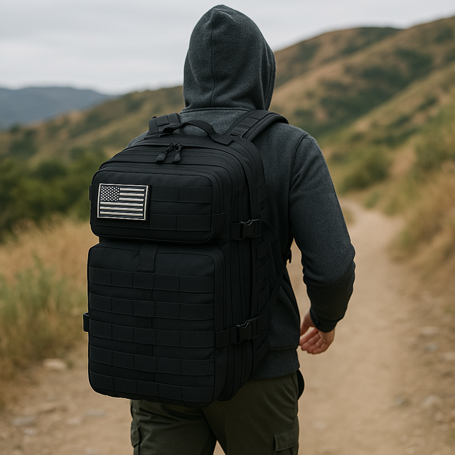 Taktisk Ryggsäck 50L Militär Utomhus Ryggsäck Carvallo