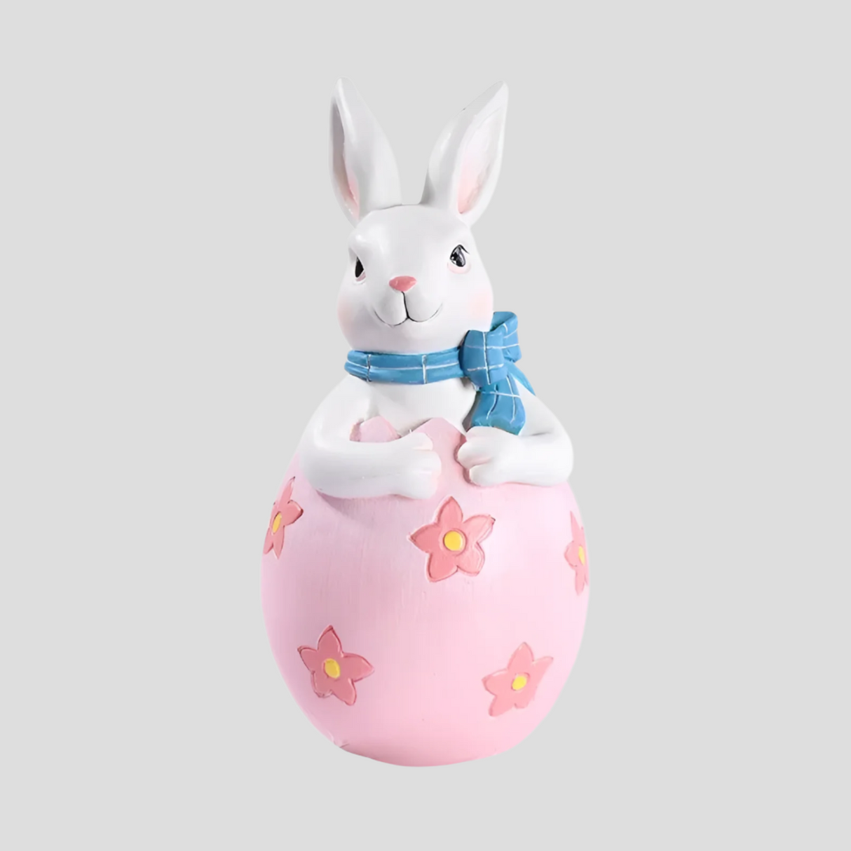 EasterEmbrace Ornament - Snidade påskpar kanin ägg ornament Carvallo