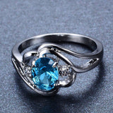 Födelsesten mode ring-Jewelry for women-Hemnix-Blå-16.5mm-Hemnix