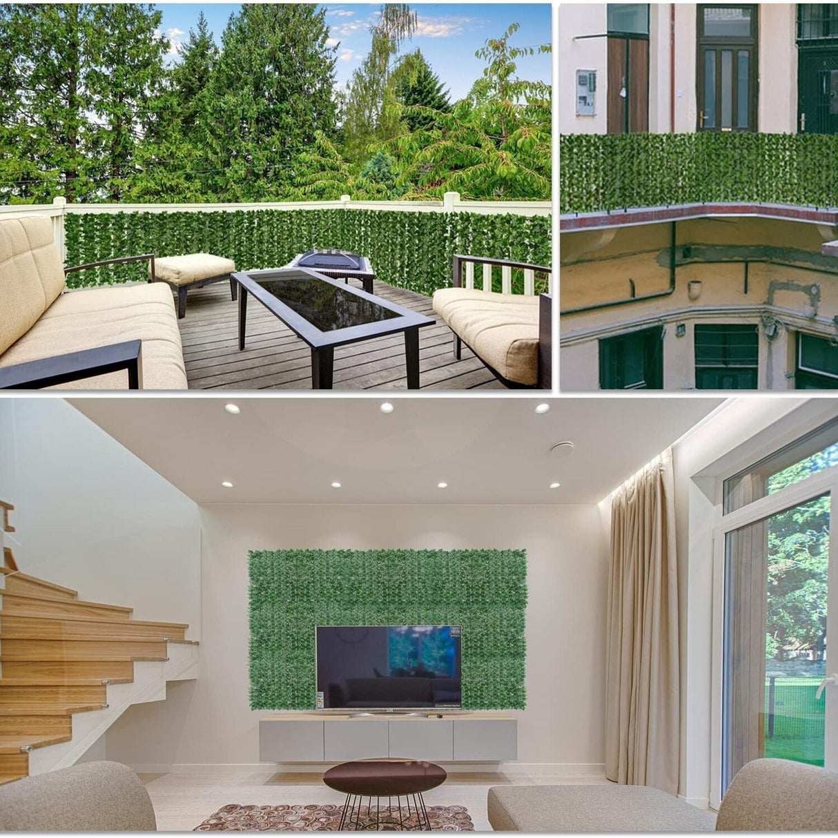 Konstgjord Växt Löv Staket-Garden-Bellasverige-Hemnix