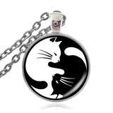 Cat Yingyang halsband-Jewelry-Hemnix-Hemnix