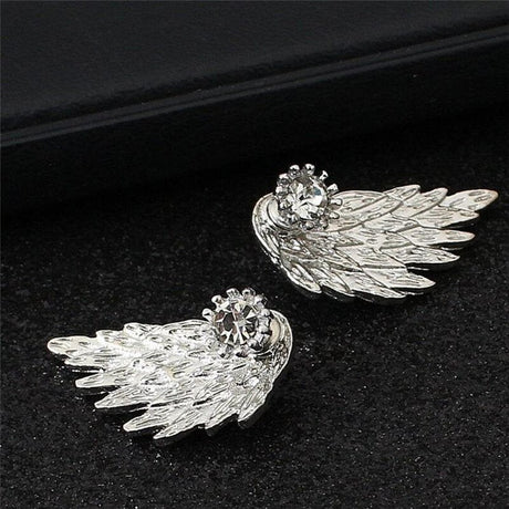 Änglavinge örhängen-Jewelry for women-Hemnix-Silver-Hemnix