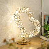 Modern kristallinspirerad LED-bordslampa – Snygg och lätt accentljus MILA Sverige