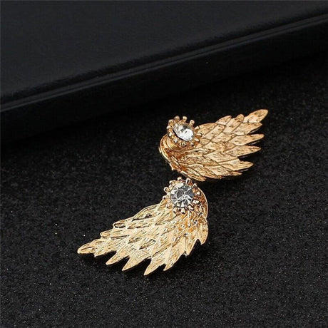 Änglavinge örhängen-Jewelry for women-Hemnix-Guld-Hemnix
