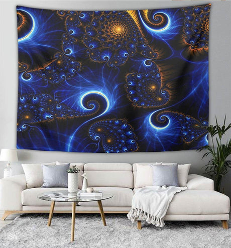 Tie Dye Väggväv Tapet Bellasverige